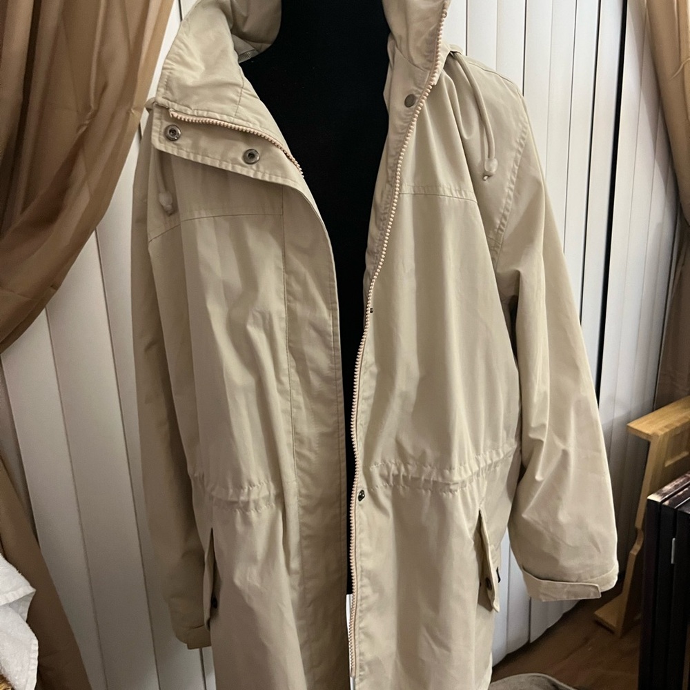Pacific Trail Men's Light Tan Raincoat